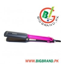 Kemei  Pink and Black Professional Hair Straightener KM-531